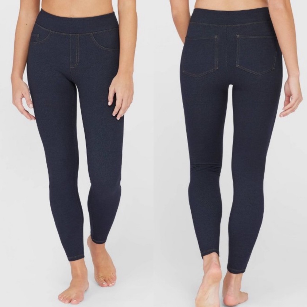 Spanx Jean-Ish Dark Denim Leggings